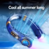 Portable Hanging Neck Fan - Image 4