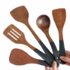 6pcs Wood Tableware Spoon - Image 2